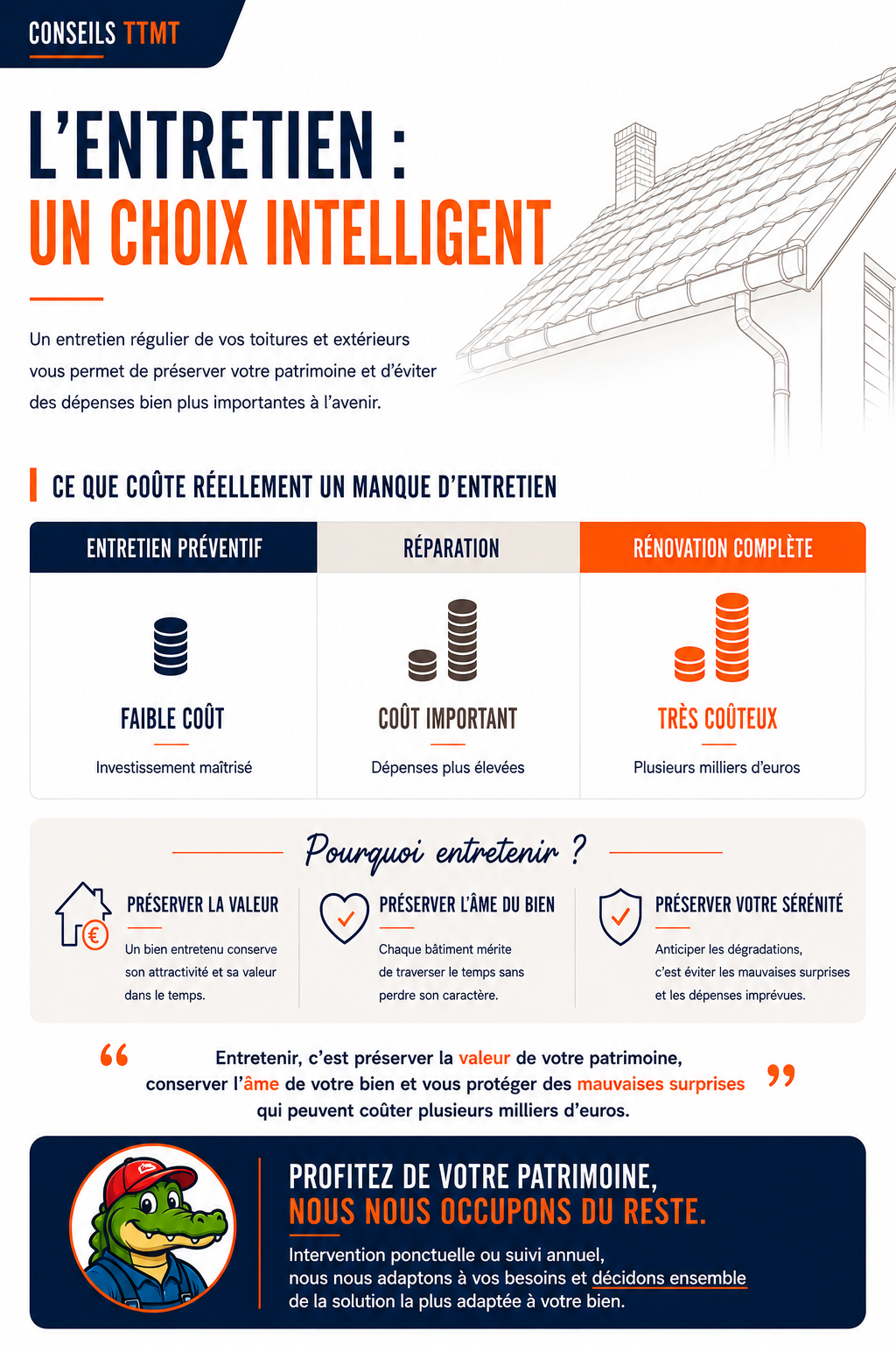 Conseils TTMT : l'entretien comme choix intelligent